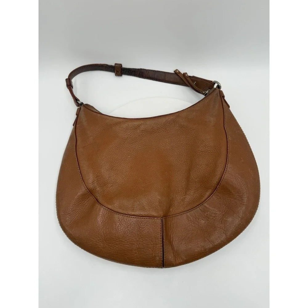Kate Spade Lori Berkshire Road Hobo Bag Tan Soft Pebbled Leather